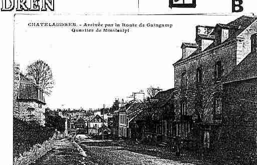 Ville de CHATELAUDREN Carte postale ancienne